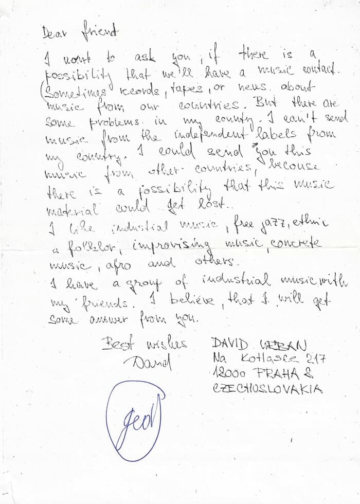 Letter / Promo