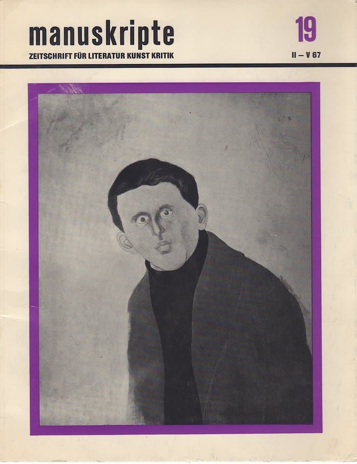 Manuskripte 19 / 1967