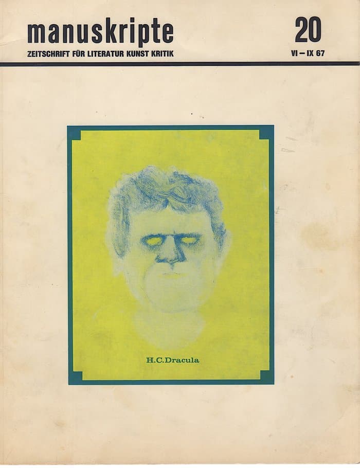 Manuskripte 20 / 1967