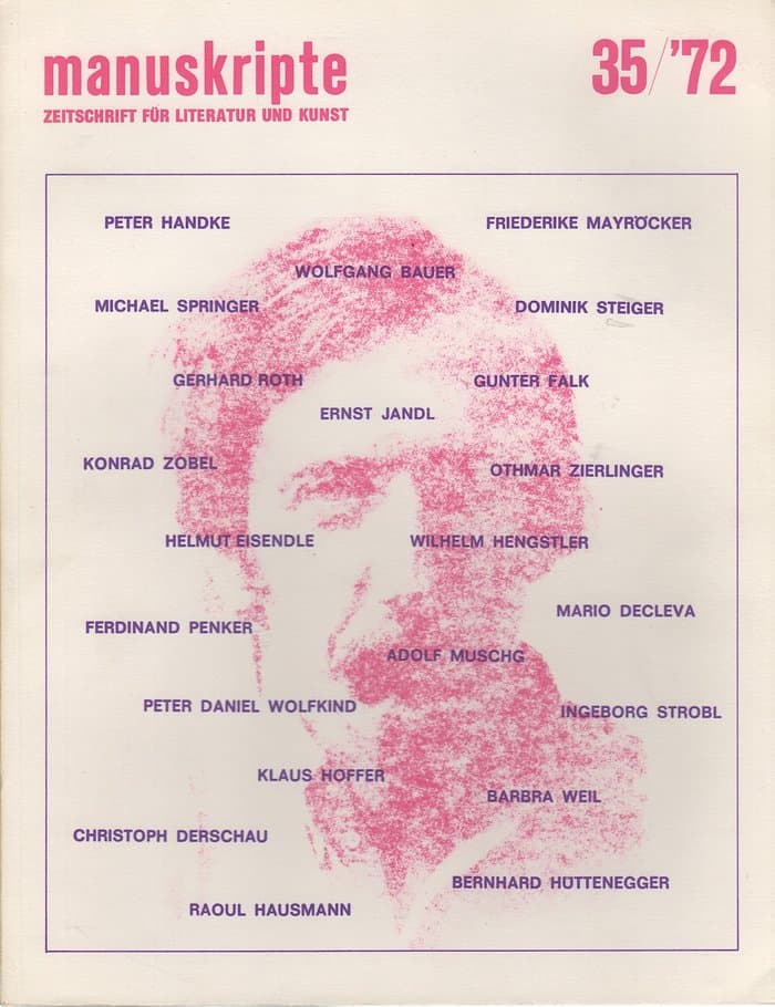 Manuskripte 35 / 1972