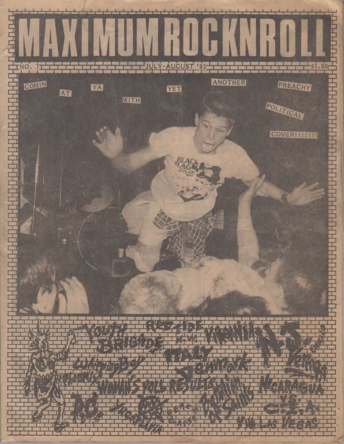Maximum Rocknroll No.07 (July / August 1983)