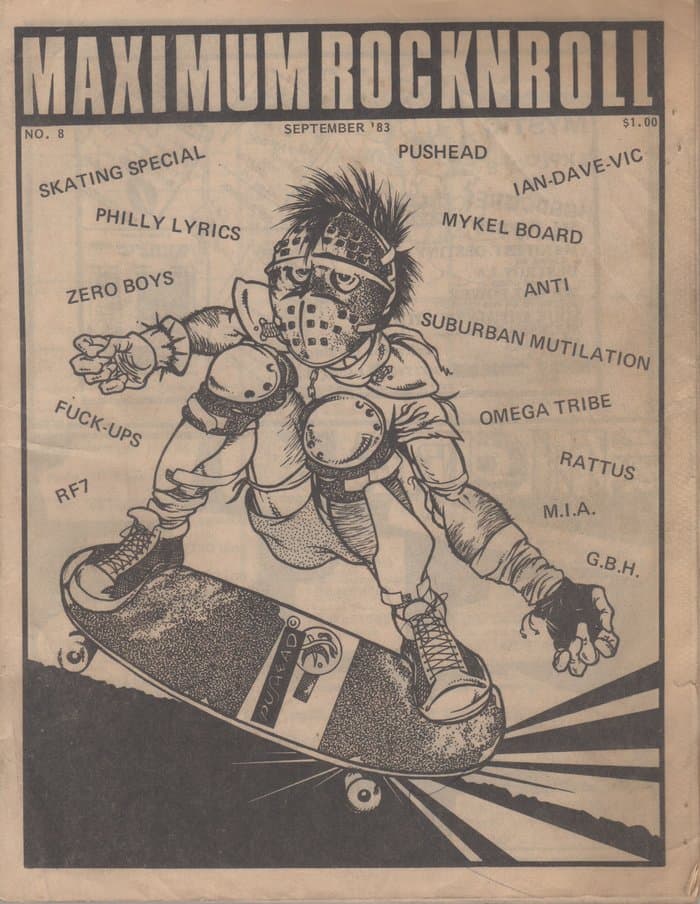 Maximum Rocknroll No.08 (September 1983)