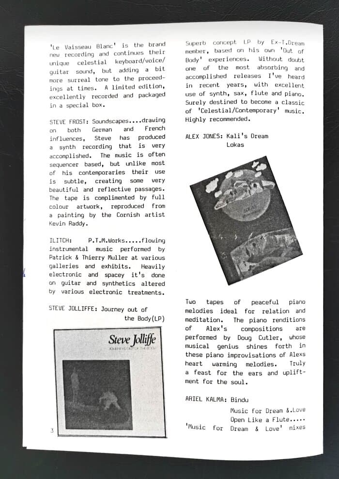 selected Mirage Distribution and Label Catalogues 1981-1985