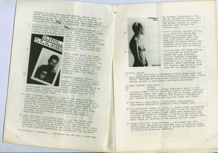 Mirage Catalogue and Distribution 1982