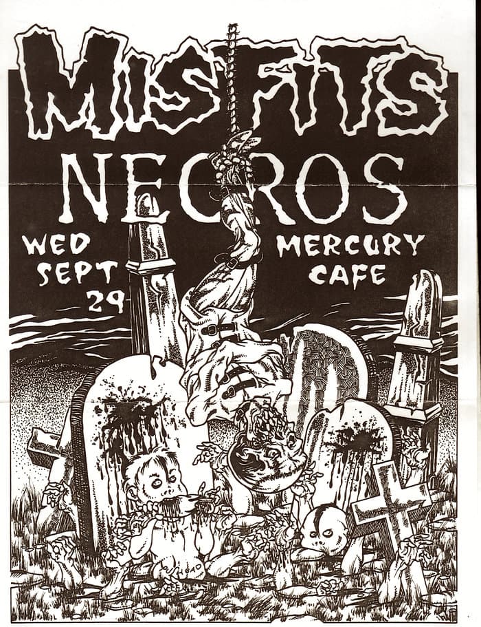 Selected 80's Punk and Poster-Flyers from US