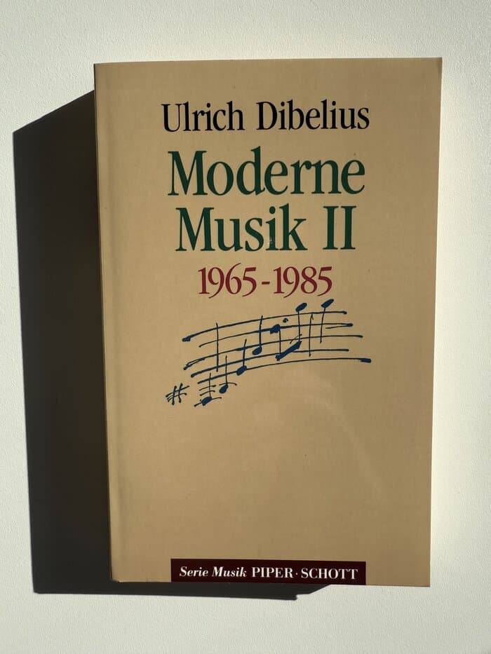 Moderne Musik II 1965-1985 (Piper Taschenbuch)