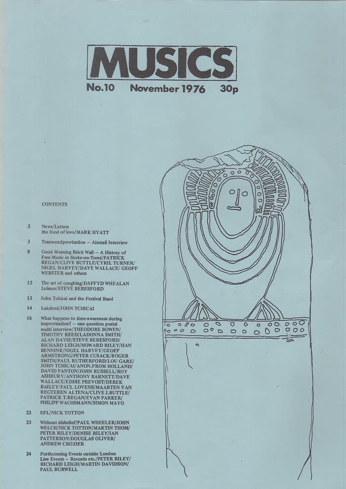 Musics 10 (November 1976)