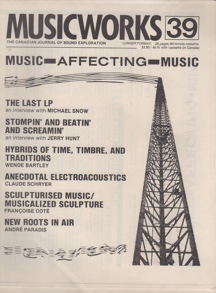 Musicworks 39