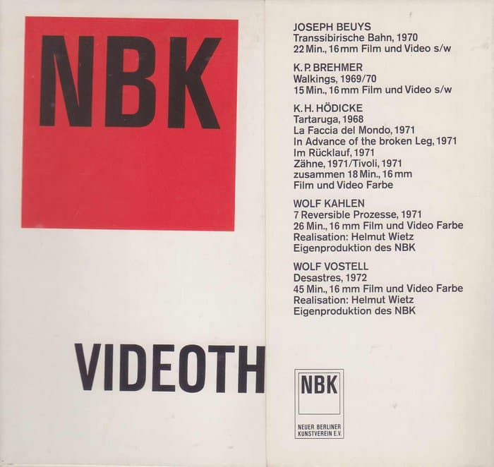NBK Vidothek 1972