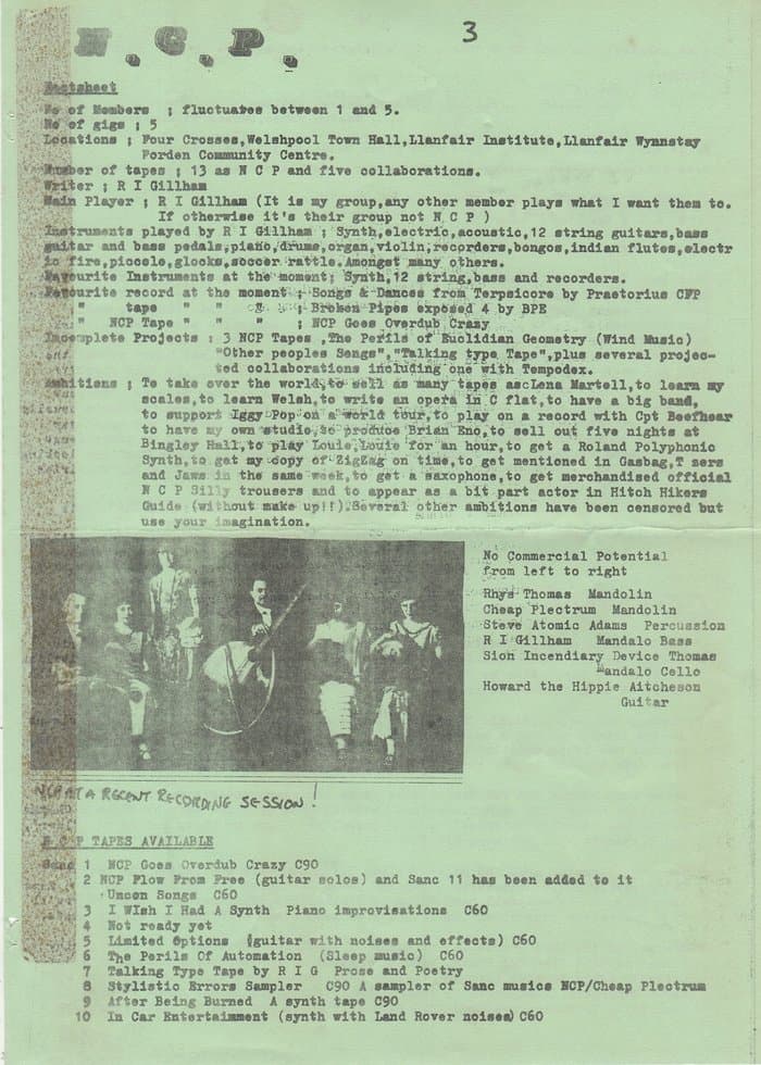 Factsheets on Robert and NCP
