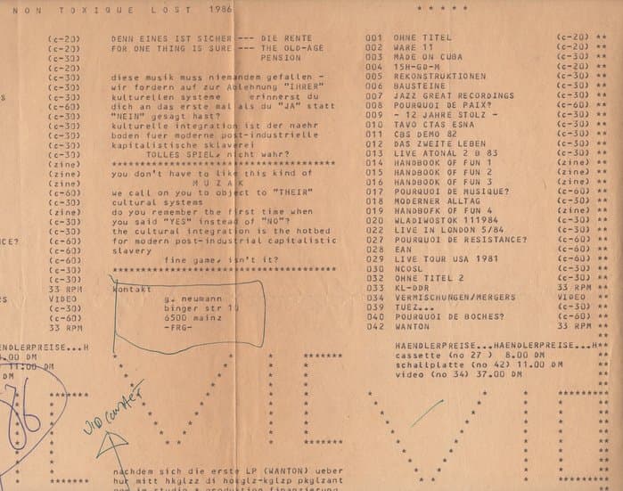 List 1986
