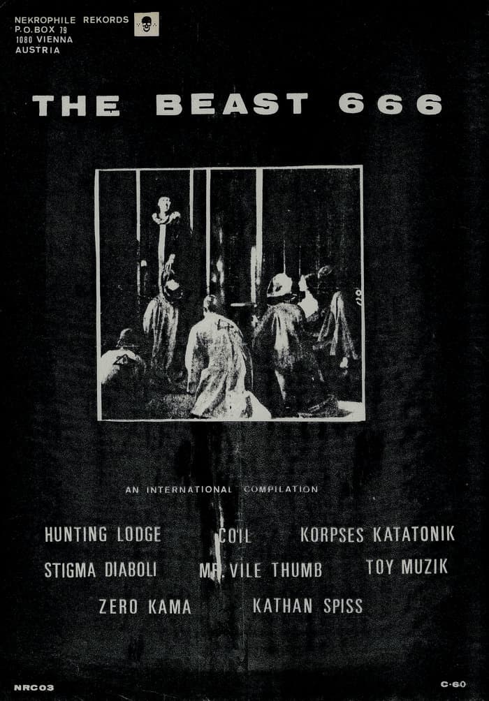Promo for THE BEAST 666 Tape on NEKROPHILE Records