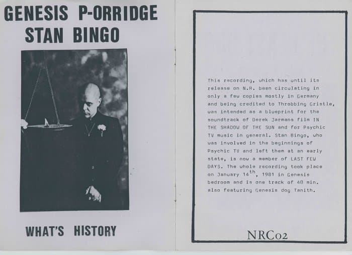 Nekrophile Records Catalogue 1984
