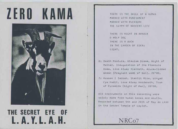 Nekrophile Records Catalogue 1984