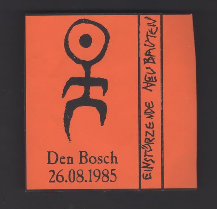 Live 26-08-1985 Den Bosch
