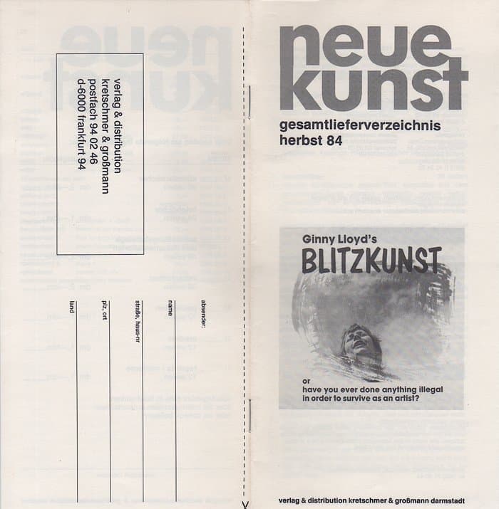 Neue Kunst 1984