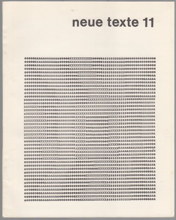 Neue Texte 11