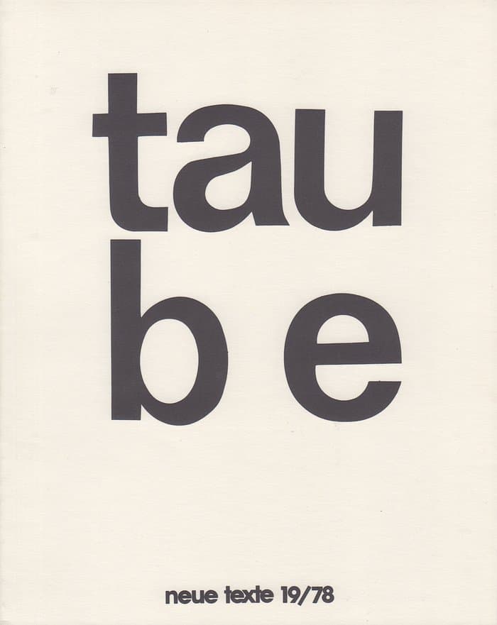 Neue Texte 19