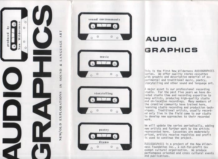 New Wilderness Audiographics Catalogue No.1