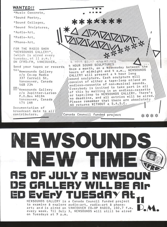 Newsounds Gallery Promo-Info