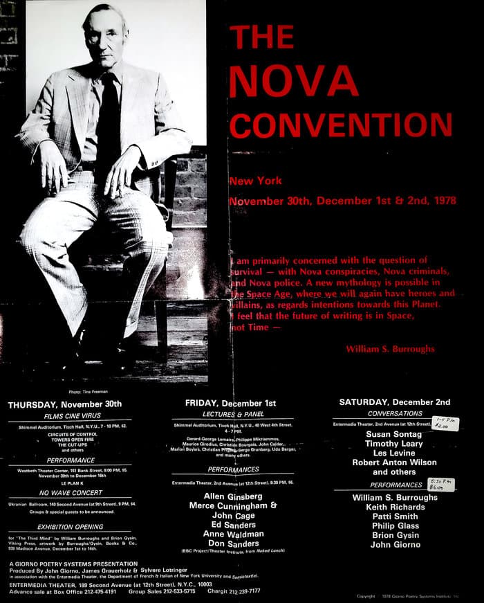 The Nova Convention Poster
