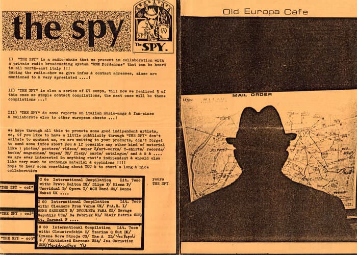 Old Europa Cafe Mailorder Catalogue (The Spy)