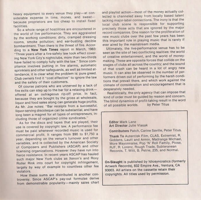 On-Slaught No. 5