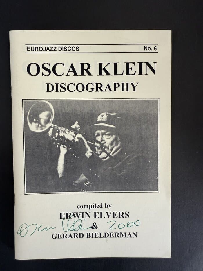 Oscar Klein discography eurojazz discos (Signed)