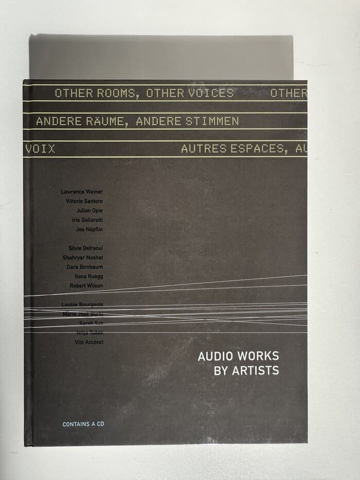 Other rooms, other voices – audio works by artists