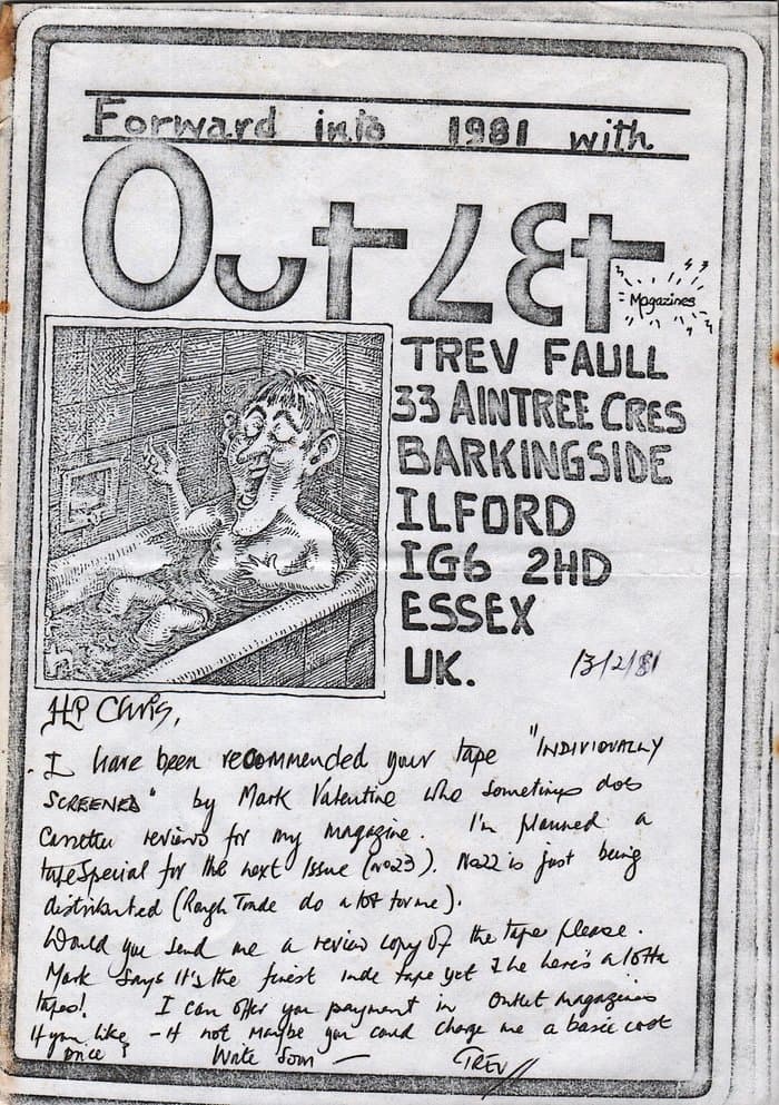 outlet flyer - forward into 1981
