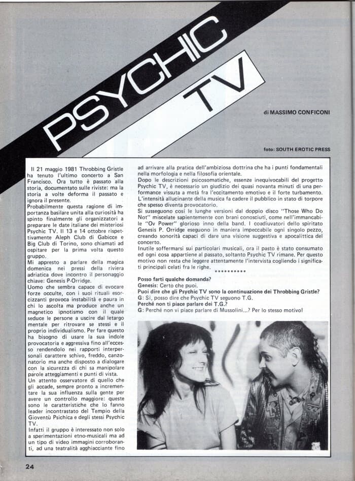 ROCKERILLA n. 64, December 1985, Rockerilla publishing, Cairo Montenotte, Italy,
