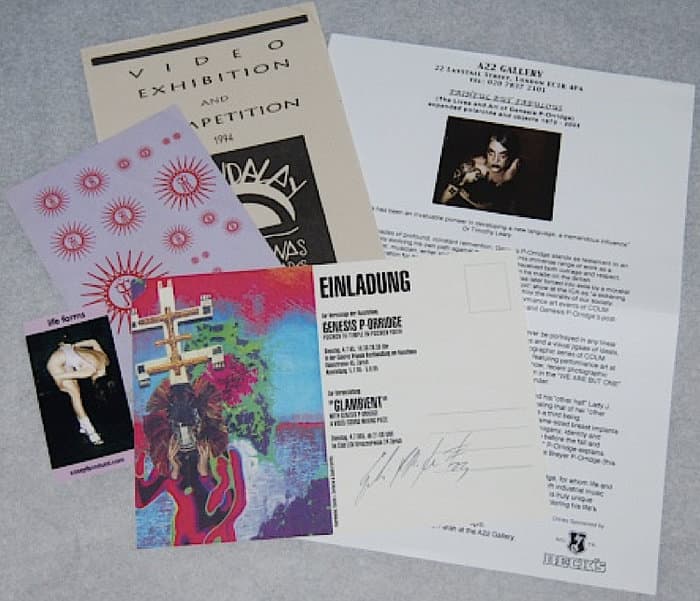 Five pieces of Ephemera.
