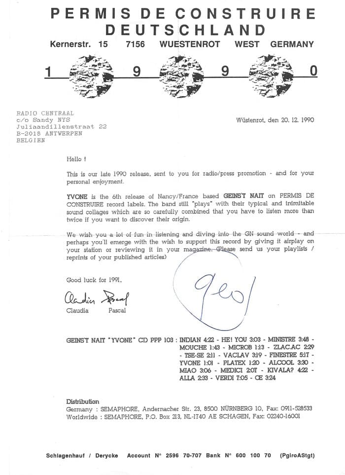 Permis De Construire Promo Letter