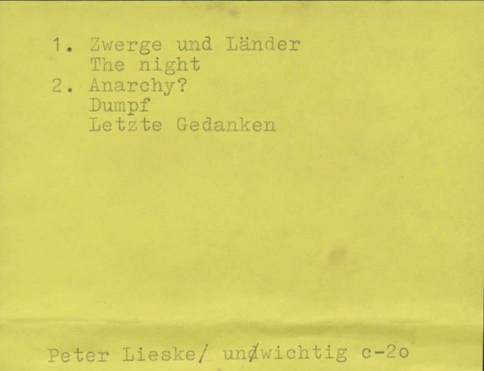Unwichtig