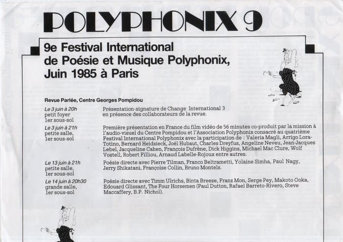 Poster Polyphonix No.09