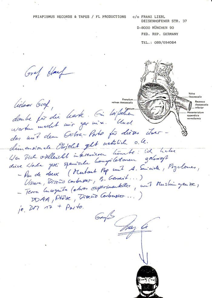 Letter to Haufen