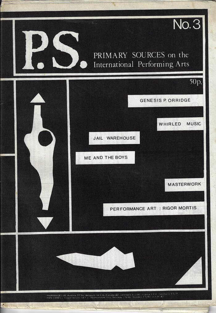 P.S. (Primary Sources on the International Performing Arts) No. 3