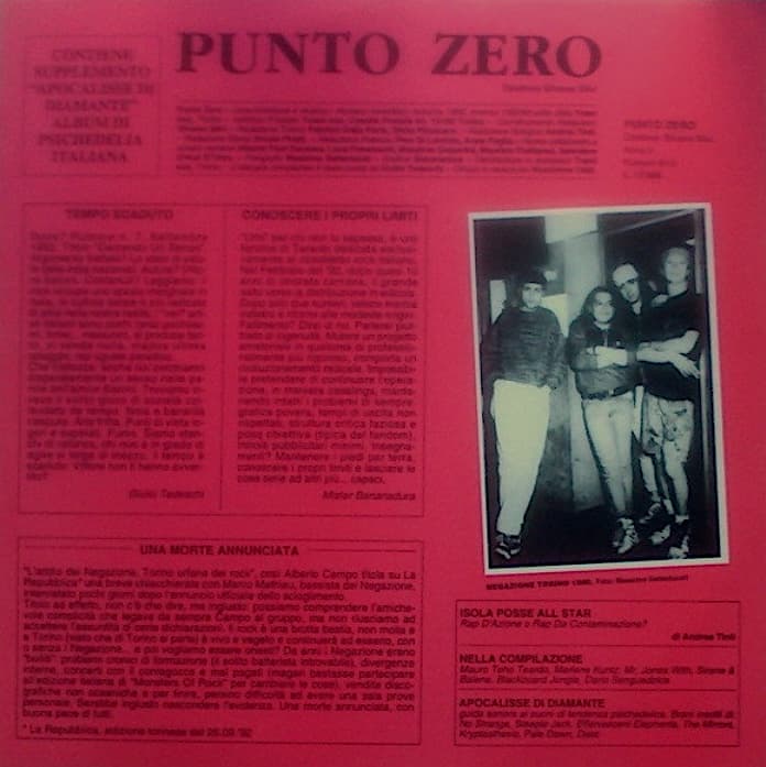 Punto Zero Numero 9/10 + Apocalisse Di Diamante