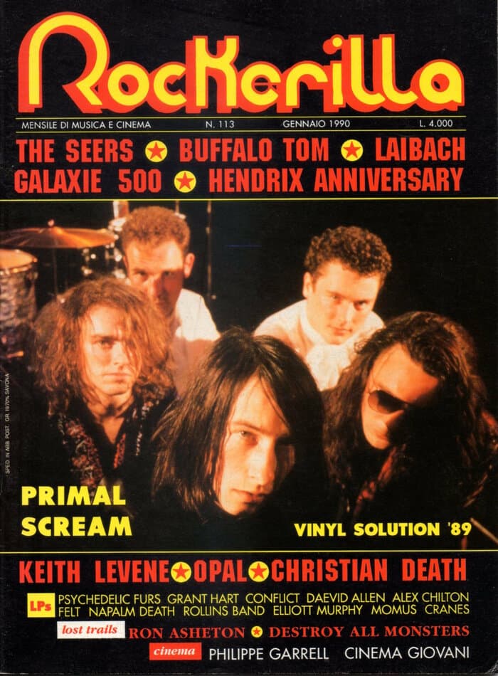Rockerilla Jan 1990 (with Laibach)