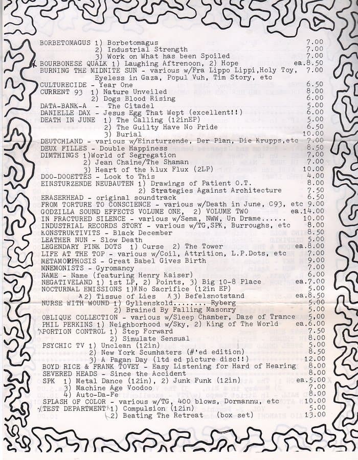 first Update list