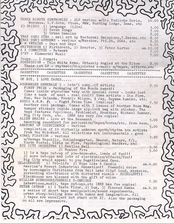 first Update list