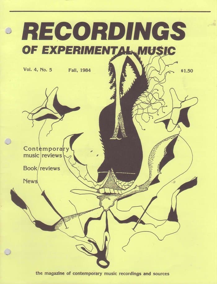Recordings [of Experimental Music] Vol. 4 No.5