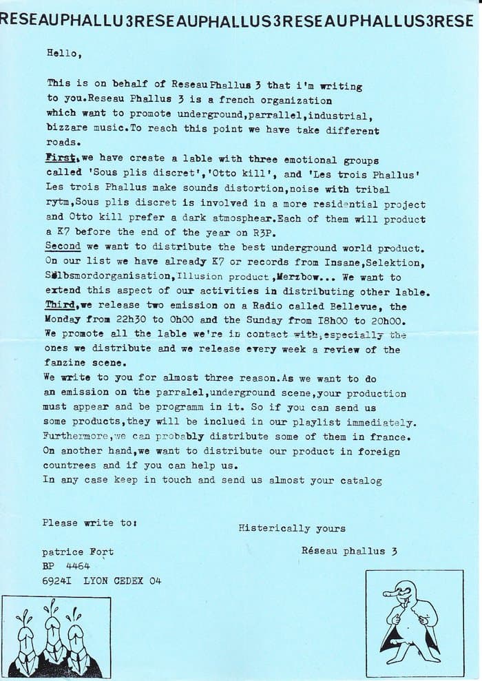 Phallophories Compilation Add and a letter and catalogue