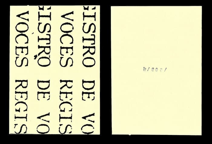 Registro De Voces