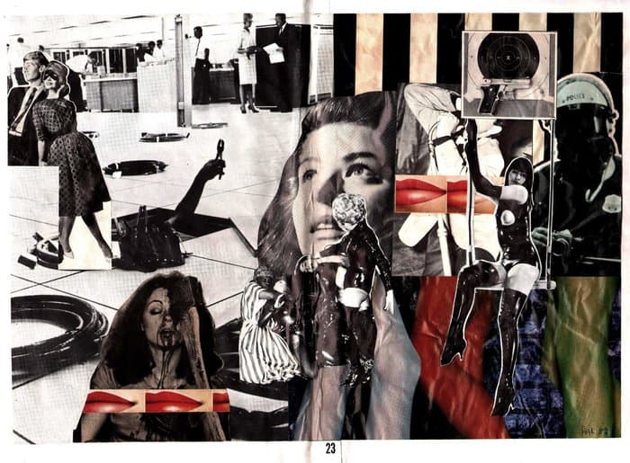 Mailart by Richard H Kirk (from Baroni Archive)