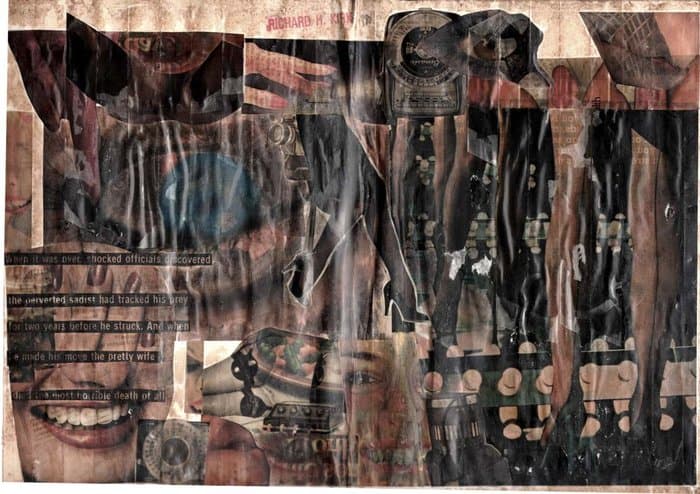 Mailart by Richard H Kirk (from Baroni Archive)