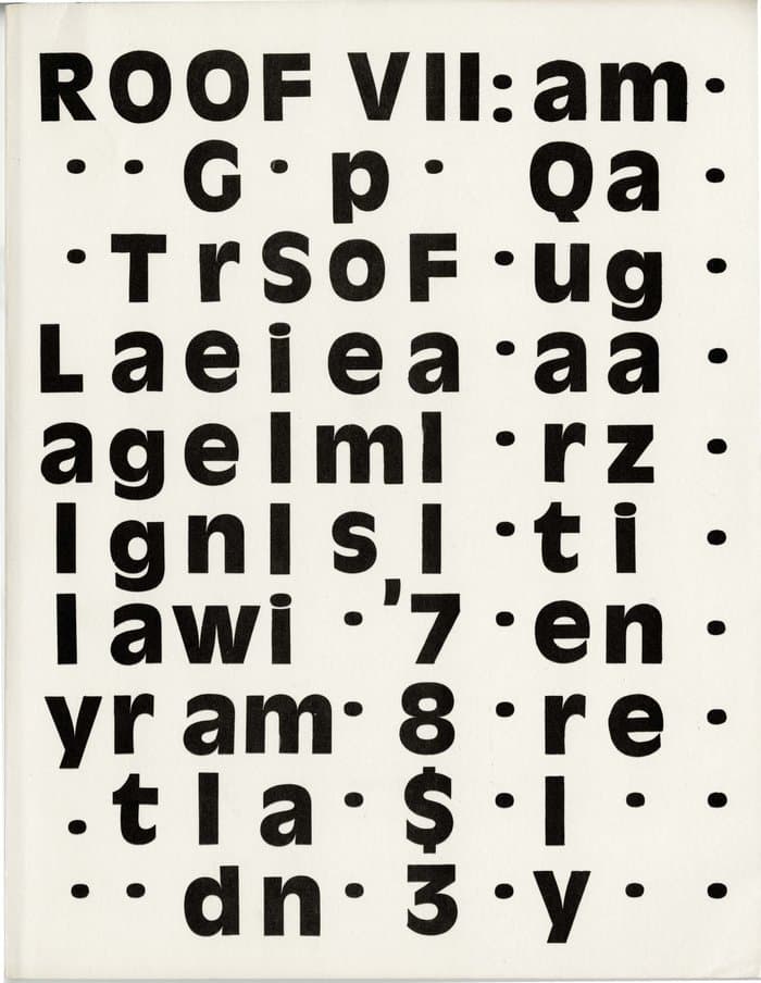 Roof No.07 (Fall 1978)
