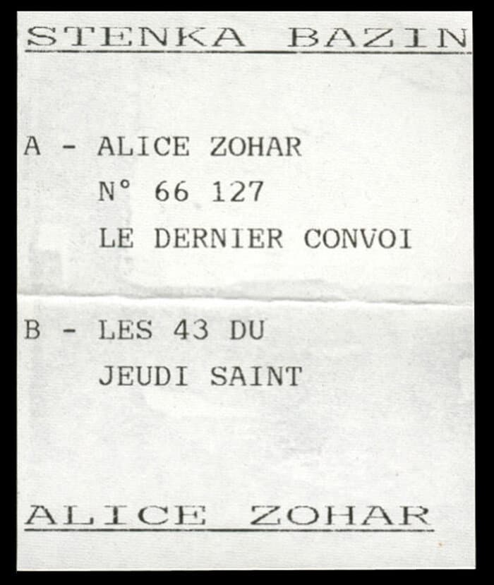Alice Zohar