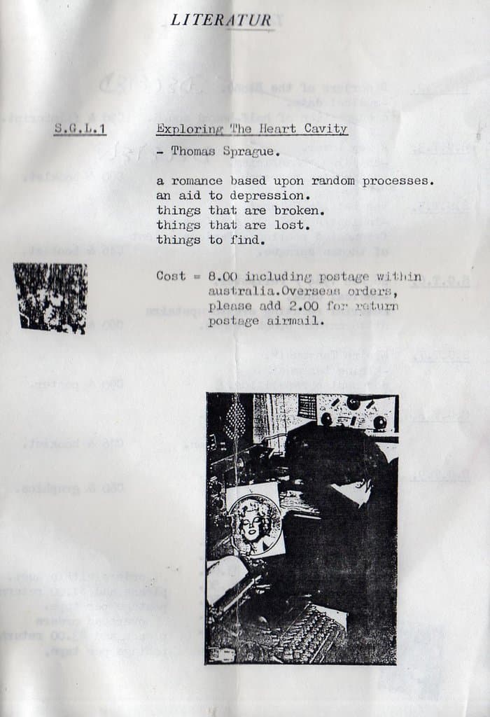 Servile Ghosts Catalogue
