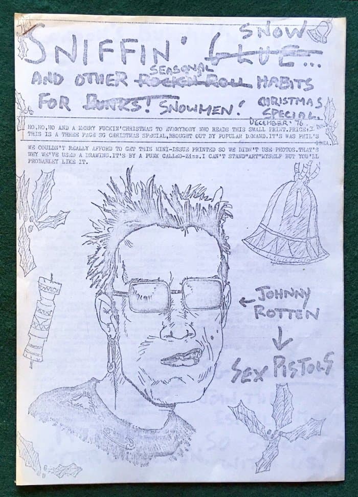 Sniffin Glue "Snow" Christmas Special